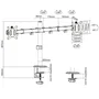 Aisens Soporte de Mesa ECO para 2 Monitores o TV 17-32, Negro